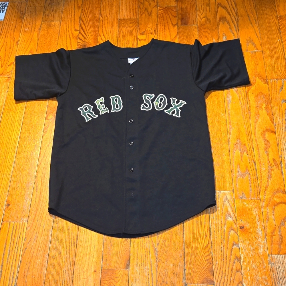 Teamwork Athletic Apparel Red Sox Jersey.  Size L.